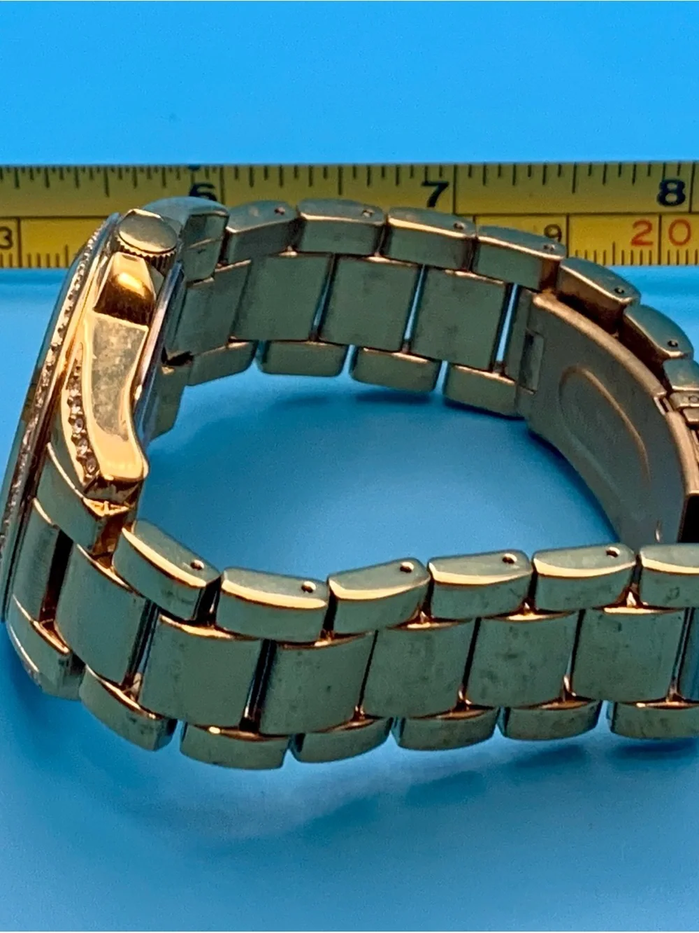 Men’s Women’s Unisex Quartz Wristwatch Crystals Faux Subdials Works New Battery